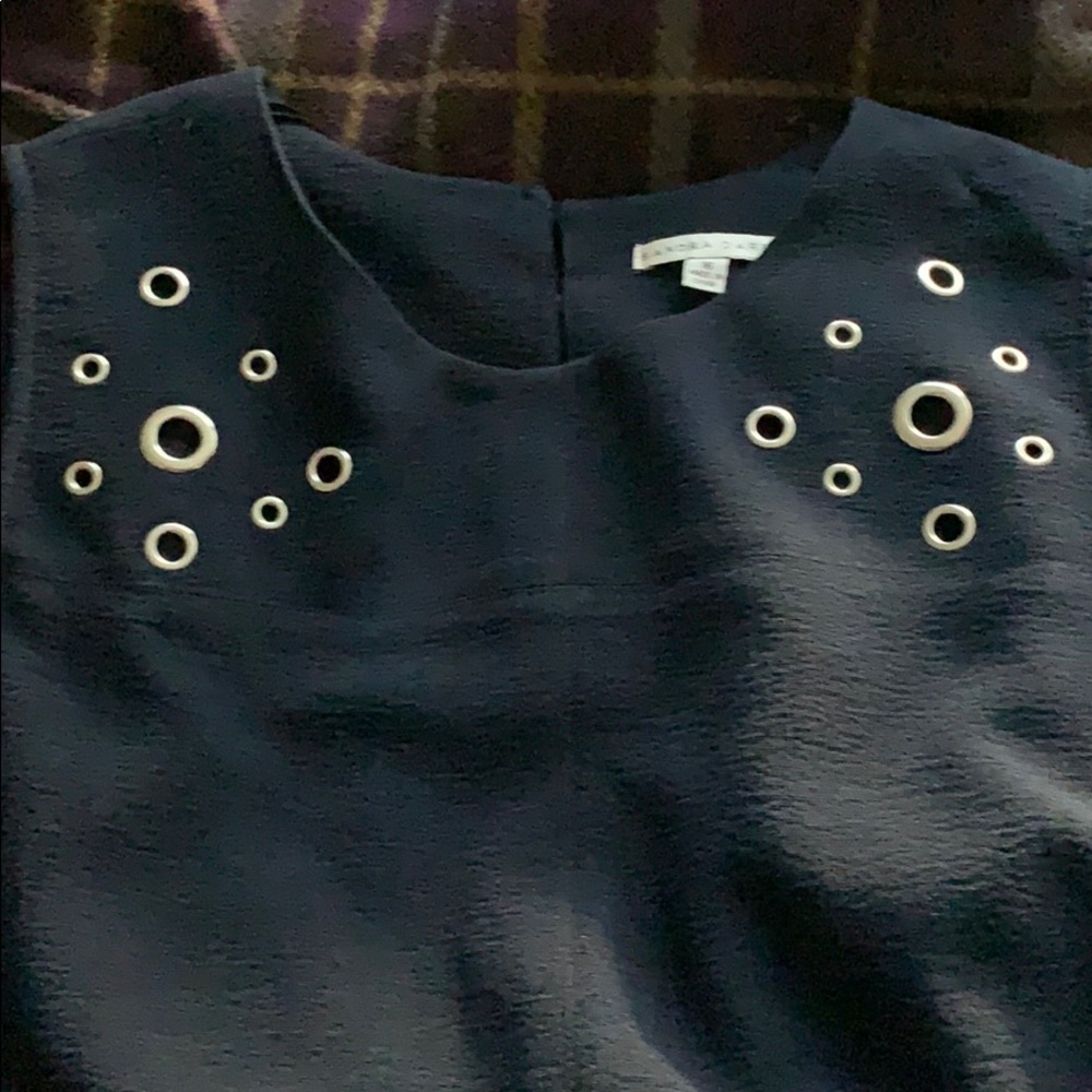 Sandra Darren Blue Business Dress